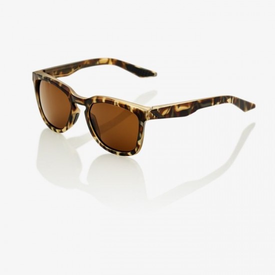 100% Hudson Sunglasses - Matte Black Havana/Bronze 100% Hudson Sunglasses - Matte Black Havana/Bronze