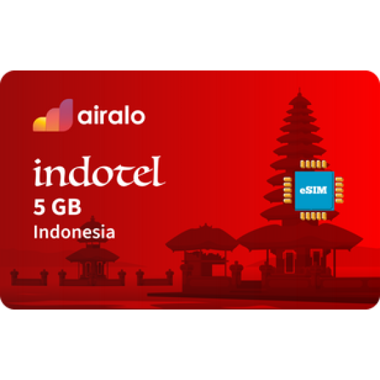 Airalo Indonesia 5GB Data eSIM Airalo Indonesia 5GB Data eSIM
