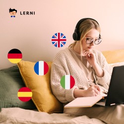 Lerni. Learn languages. - Get 50% off your subscription fee Lerni. Learn languages. - Get 50% off your subscription fee