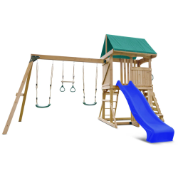 Lifespan Kids Carindale Play Centre Set with 2.2m Blue Slide Lifespan Kids Carindale Play Centre Set with 2.2m Blue Slide