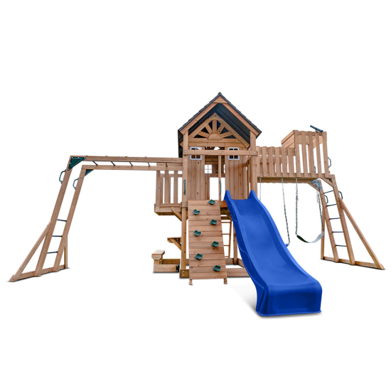 Lifespan Kids Kensington Play Centre Set with 2.2m Blue Slide Lifespan Kids Kensington Play Centre Set with 2.2m Blue Slide