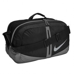 Nike Run Duffel Bag 34 Litre - Black/Silver Nike Run Duffel Bag 34 Litre - Black/Silver